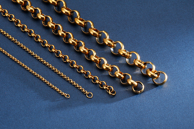 Chunky O-Chain Link Bracelet