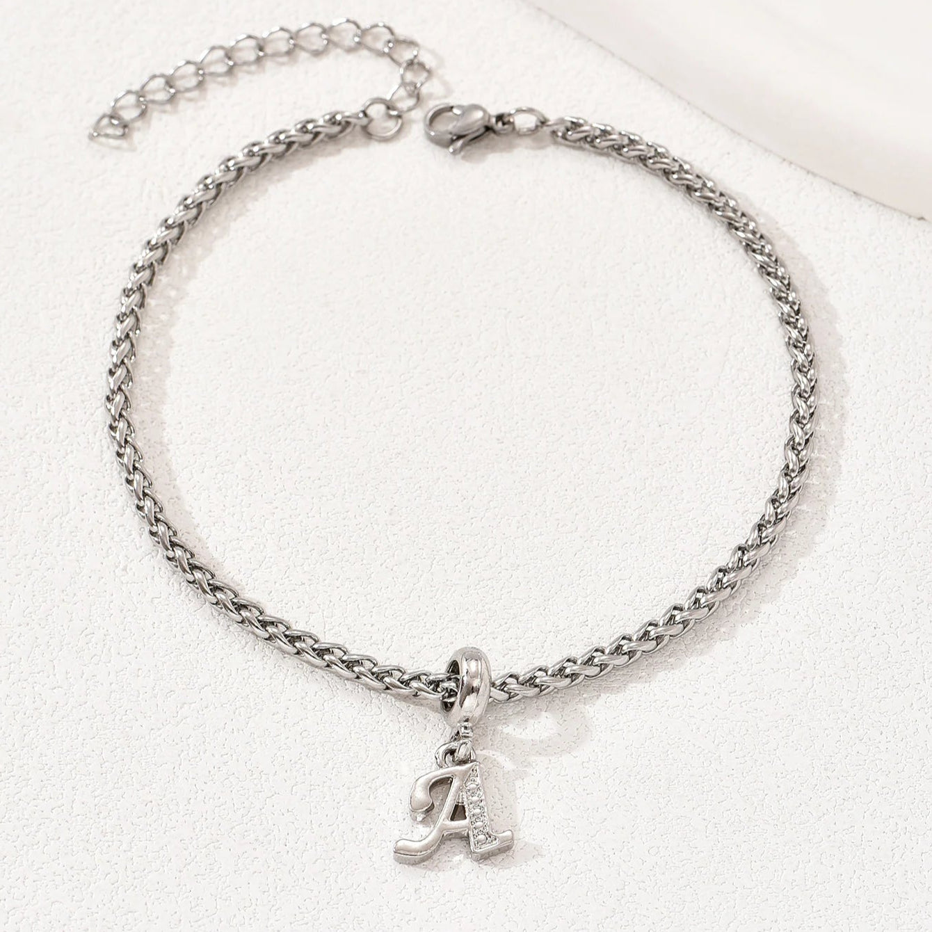 Custom Initial Anklet