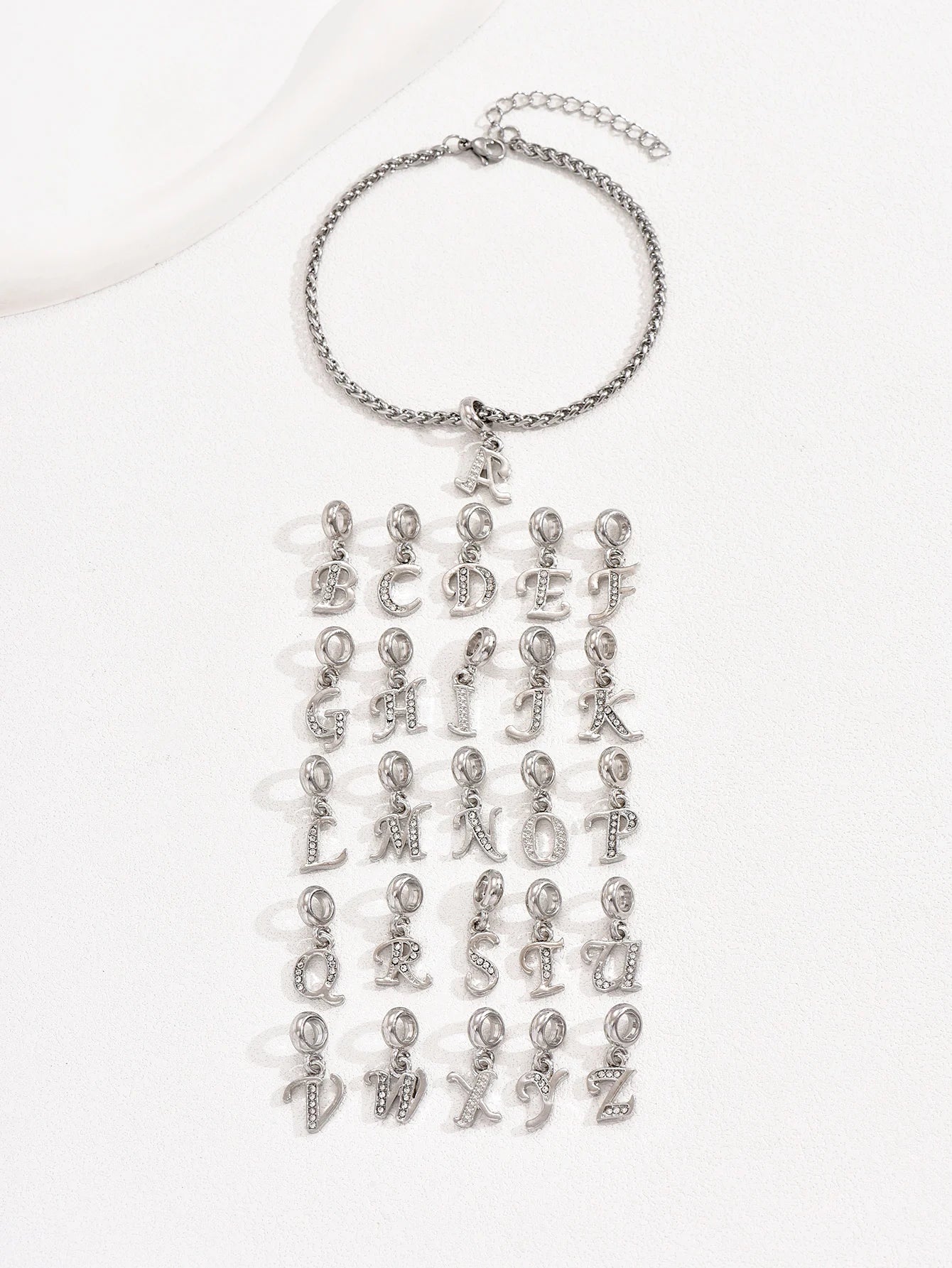 Custom Initial Anklet