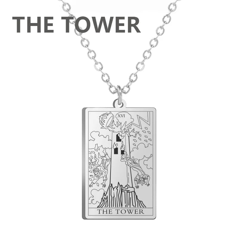 Tarot Minimal Pendant Necklace
