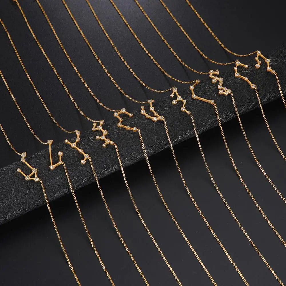 Zircon Constellation Necklace