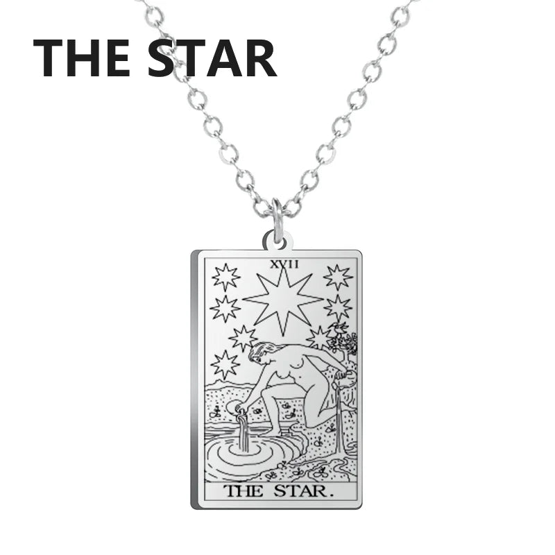 Tarot Minimal Pendant Necklace