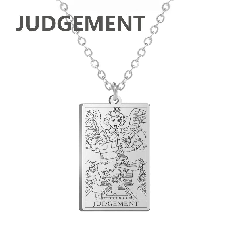 Tarot Minimal Pendant Necklace
