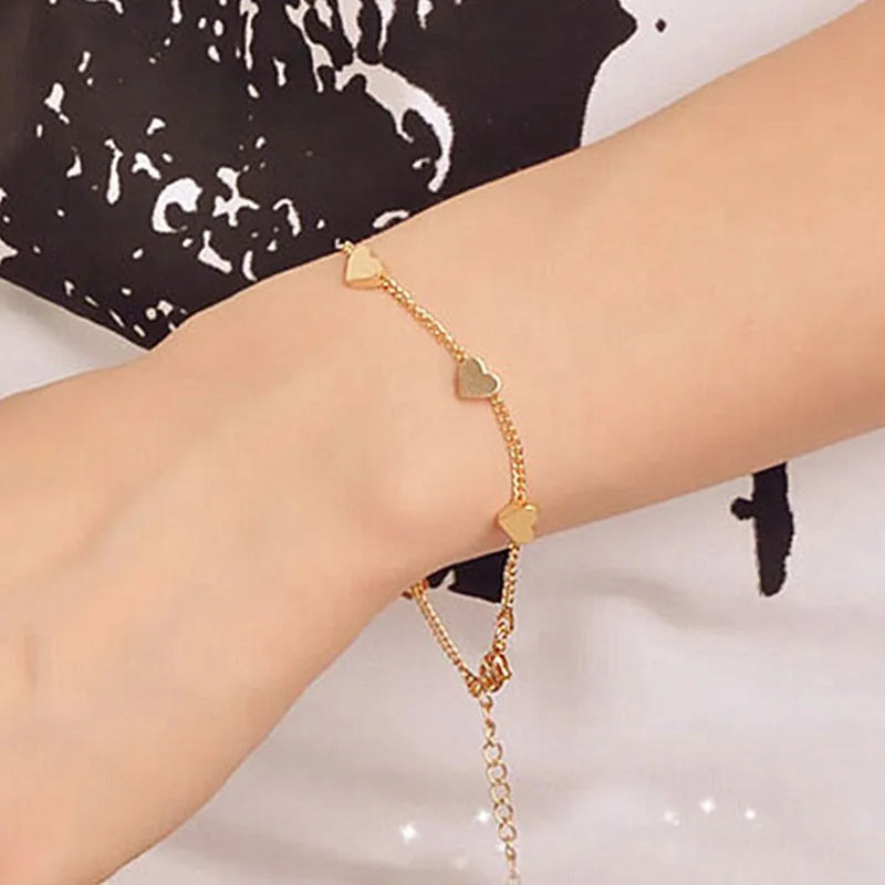 Heart & Star Infinity Bracelet