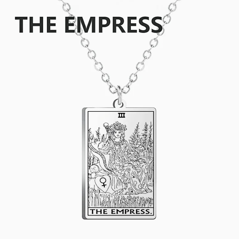 Tarot Minimal Pendant Necklace