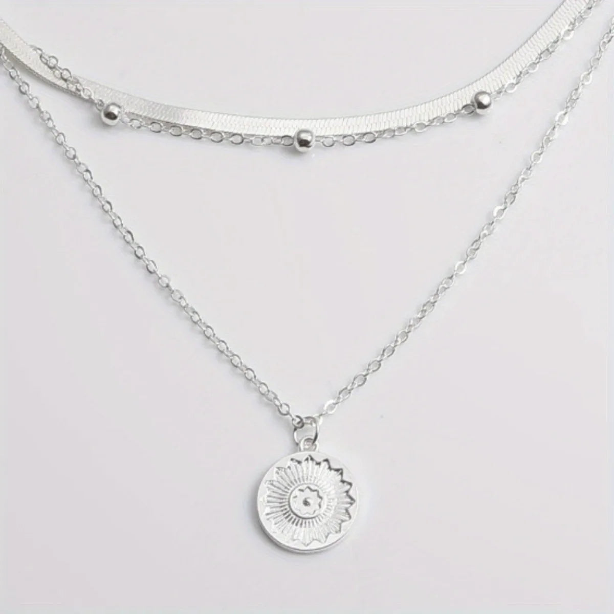 Triple-Layer Chain Necklace