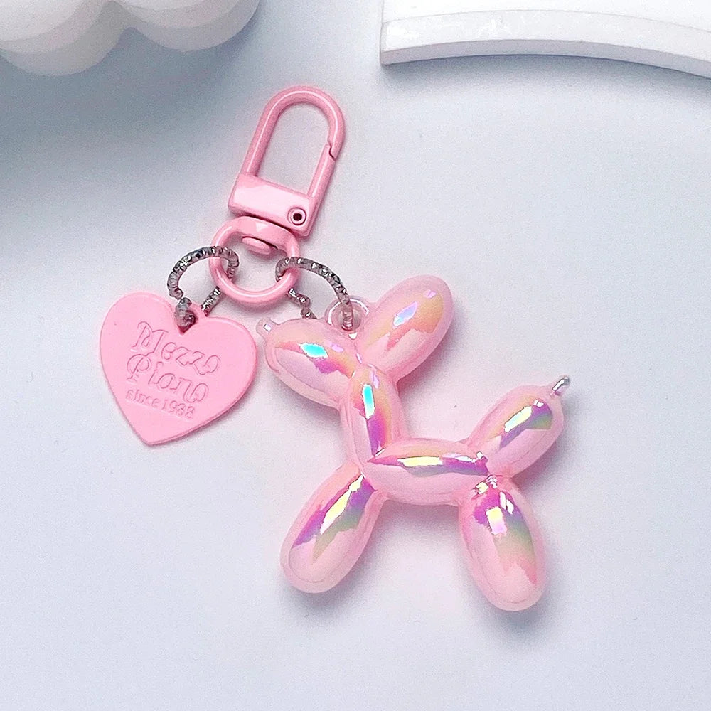 Balloon Dog Keychain