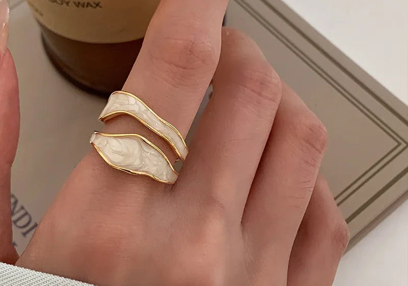 Marble Glaze Ring