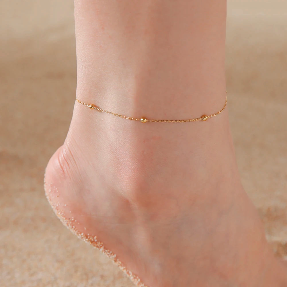 Lucktune OM Symbol Anklet