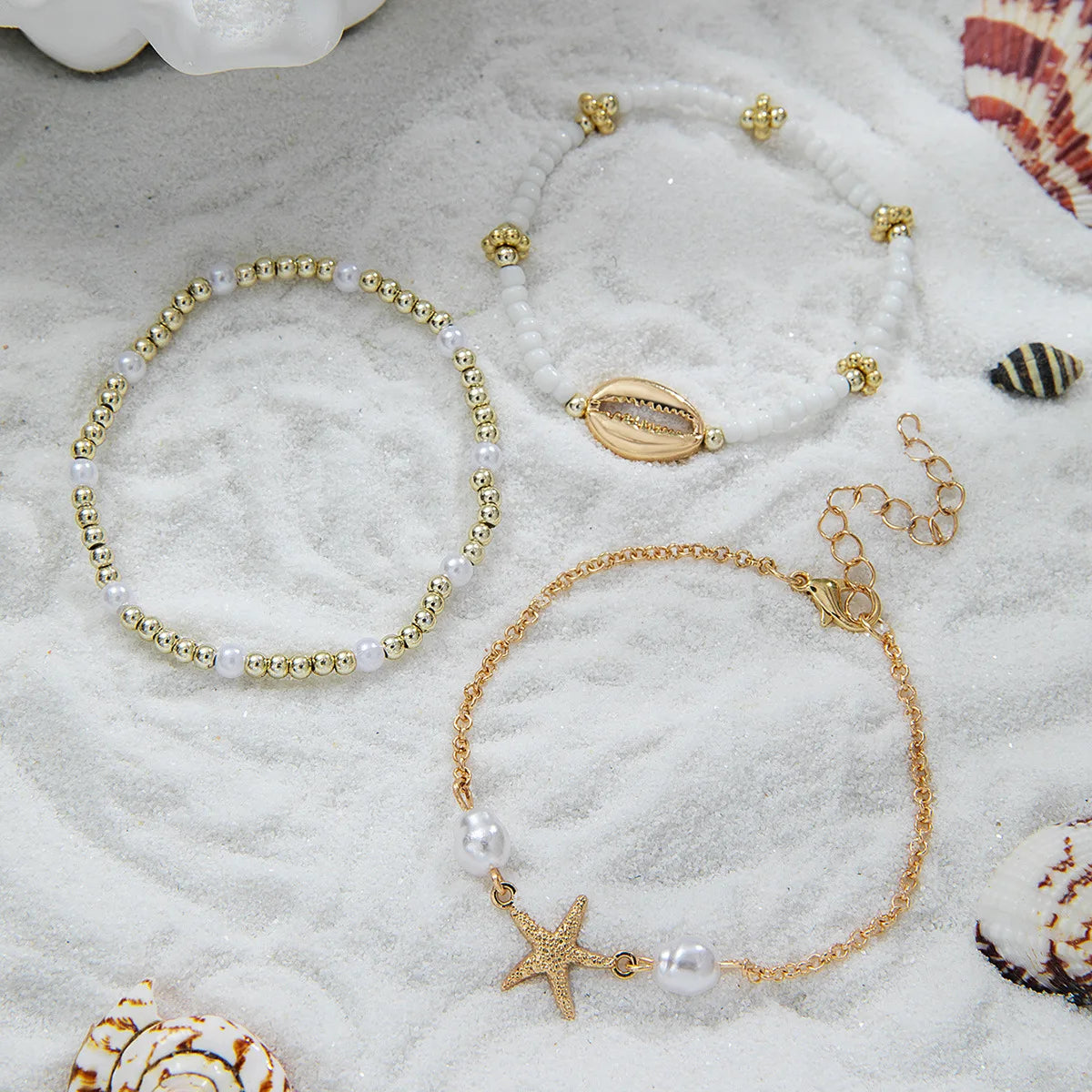 Summer Shell Bracelet Set