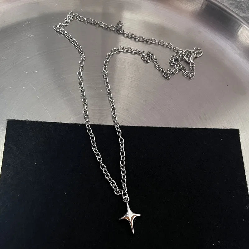 Chrome Sparkle Pendant