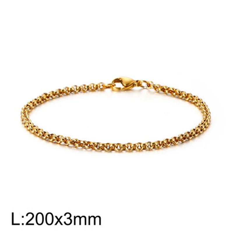 Chunky O-Chain Link Bracelet