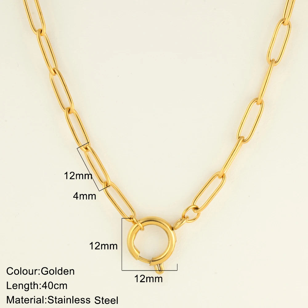 Paperclip Chain Necklace
