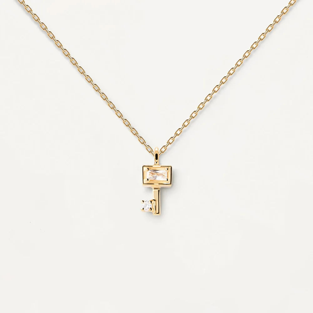 Gold Key Pendant