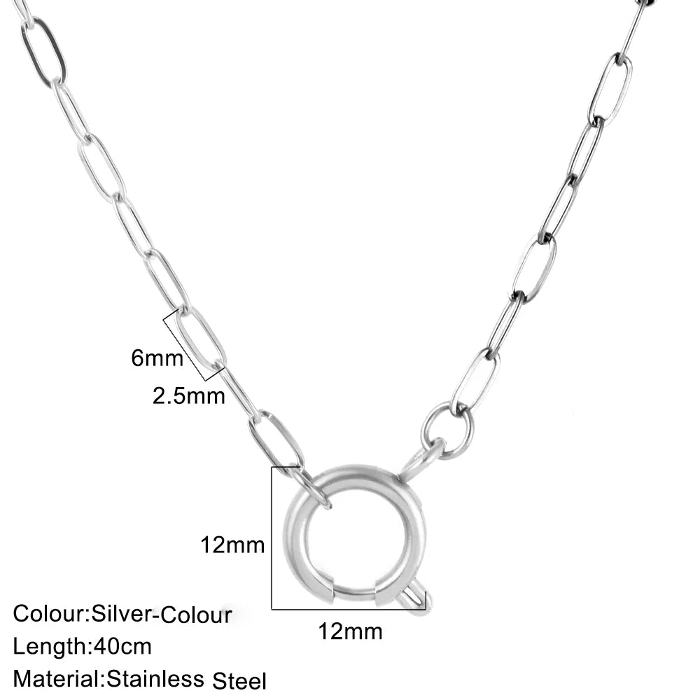 Paperclip Chain Necklace