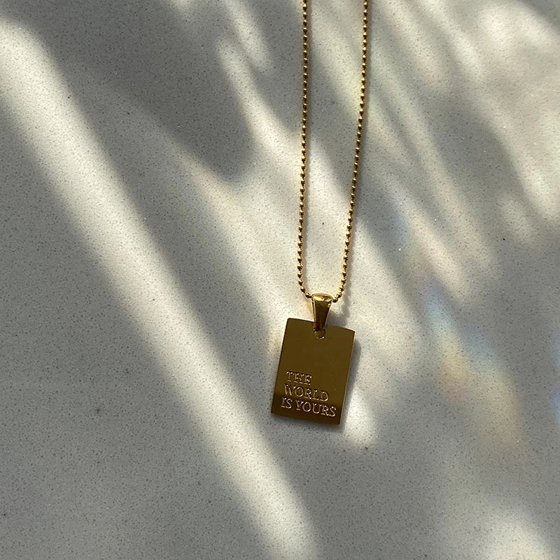 Self Love Pendant Necklace