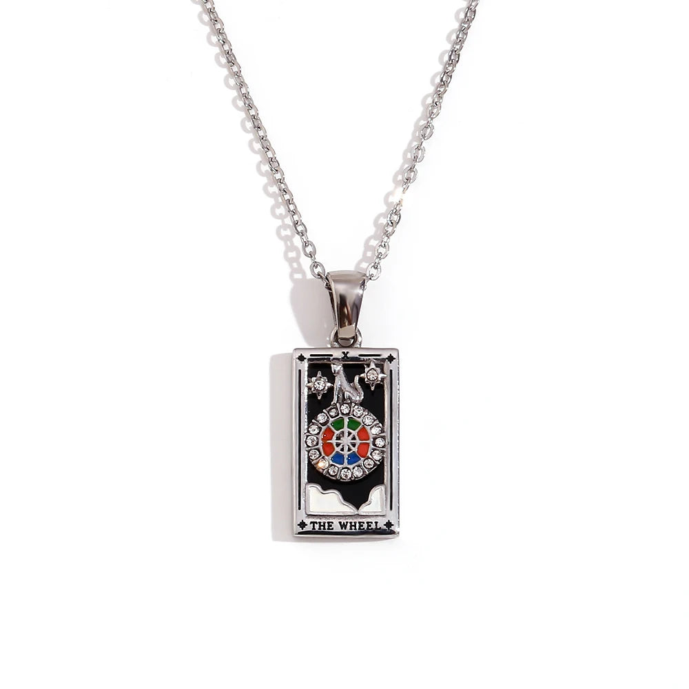 Tarot Card Pendant Necklace