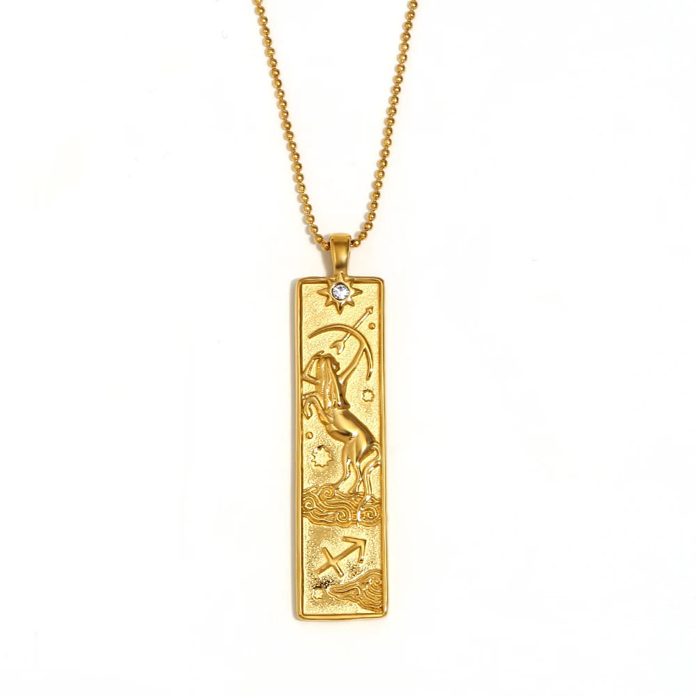 Zodiac Pendant Necklace