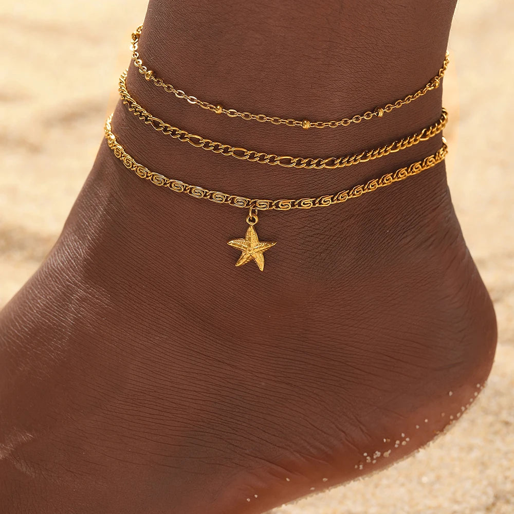 Stacking Chain Anklet