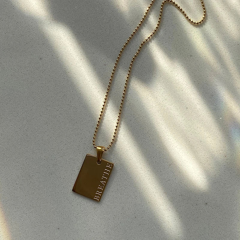Self Love Pendant Necklace