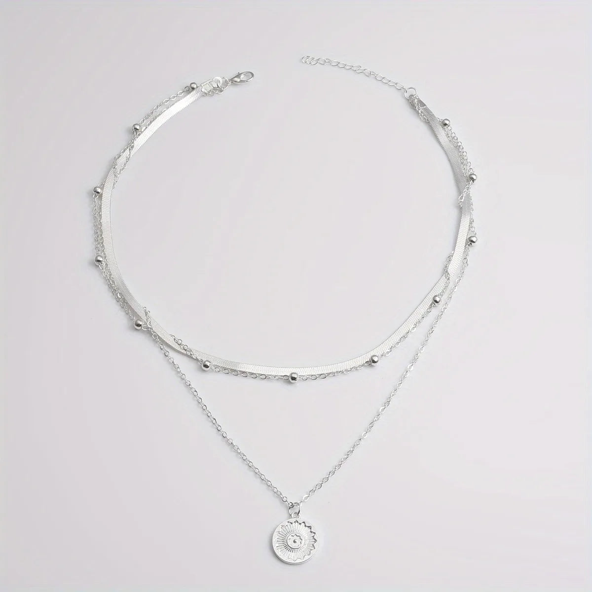 Triple-Layer Chain Necklace