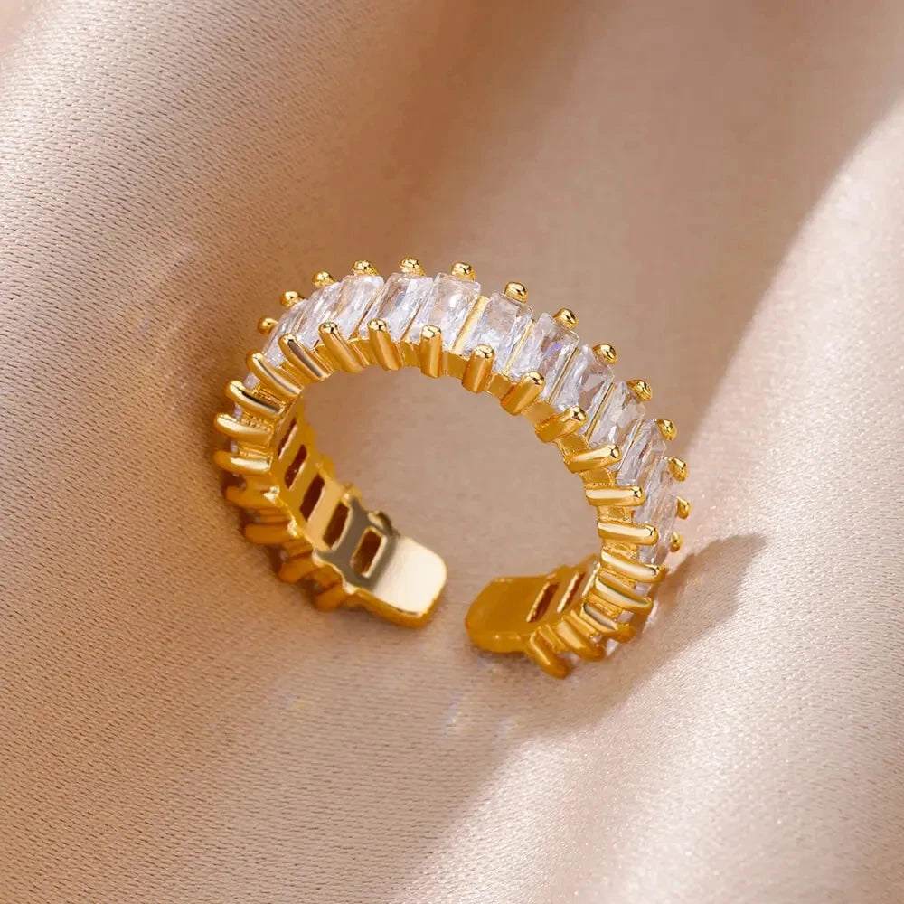 Halo Band Ring
