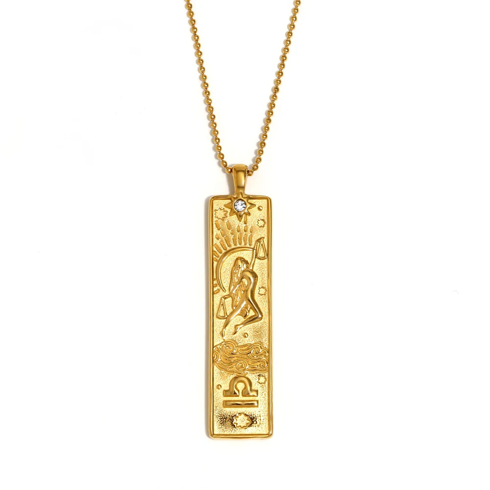 Zodiac Pendant Necklace