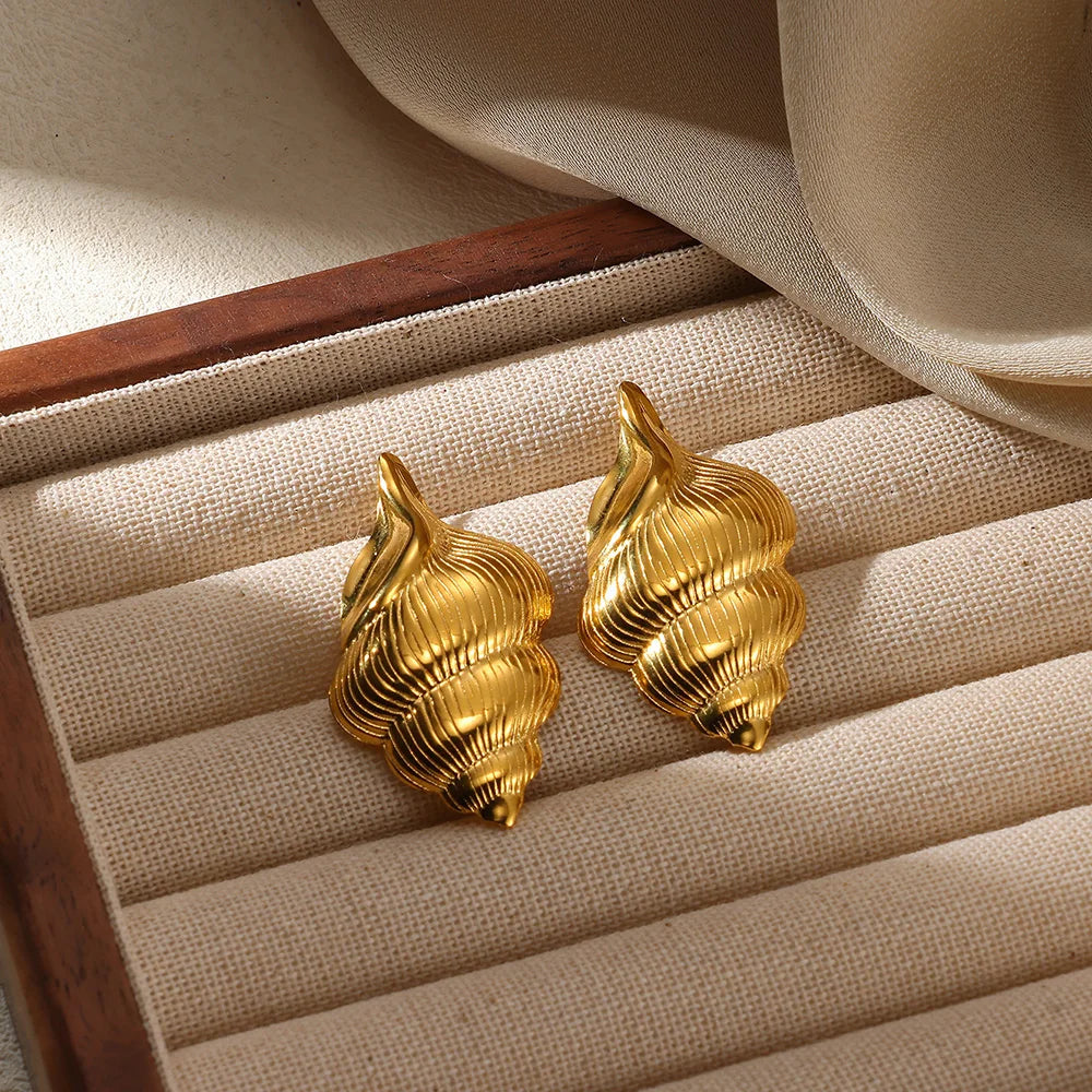 Conch Shell Earrings