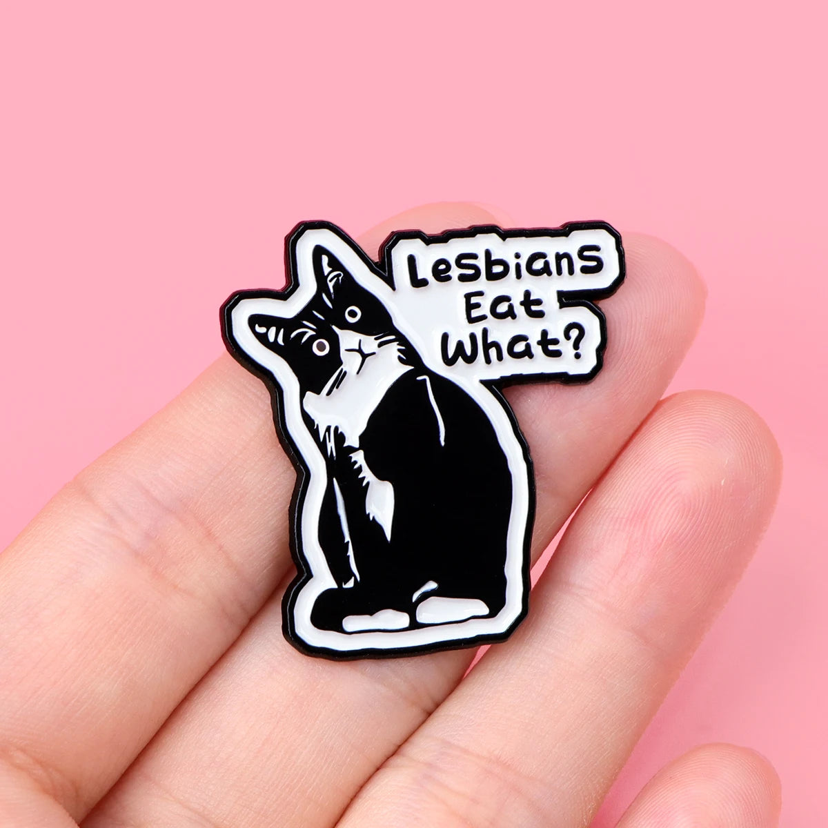 LGBT Pride Humor Enamel Pin