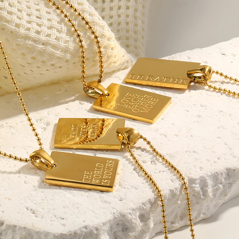 Self Love Pendant Necklace