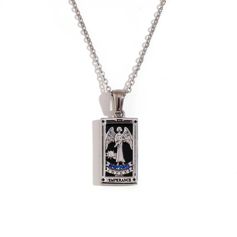 Tarot Card Pendant Necklace
