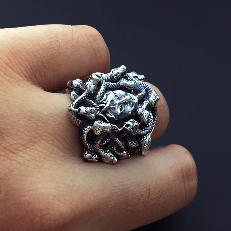 Medusa Stainless Steel Ring