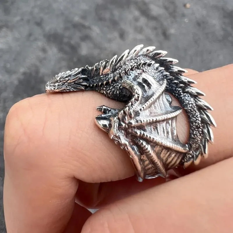 Dragon Wing Adjustable Ring