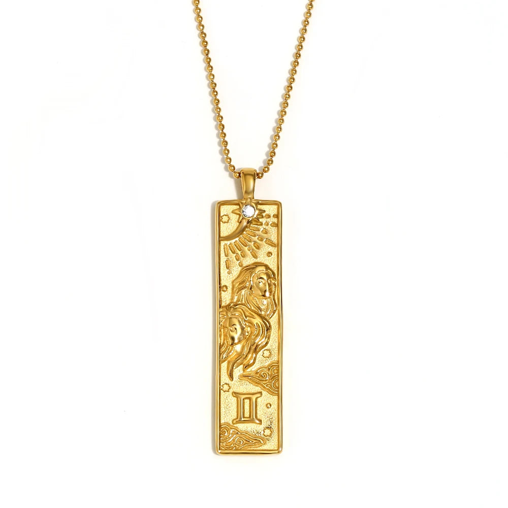 Zodiac Pendant Necklace