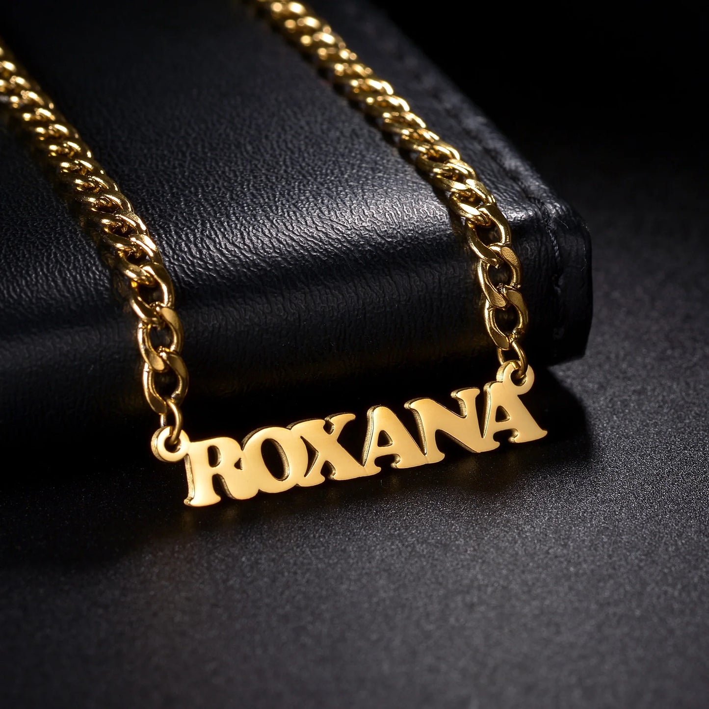 Gold Custom Name Choker