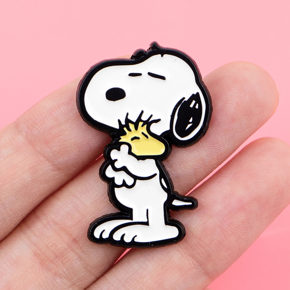 Snoopy Inspired Pin Badge