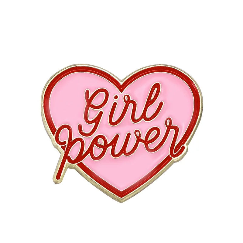 Girl Power Pin Badge