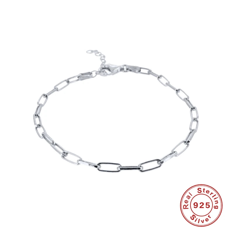 Paper Clip Chain Bracelet
