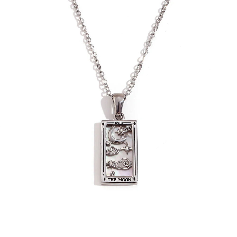 Tarot Card Pendant Necklace