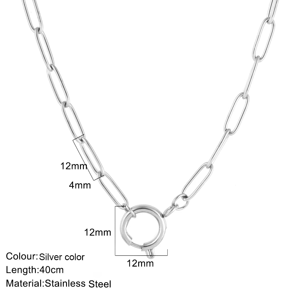 Paperclip Chain Necklace