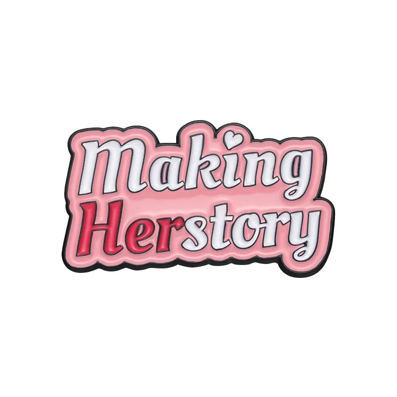 Herstory Pin Badge