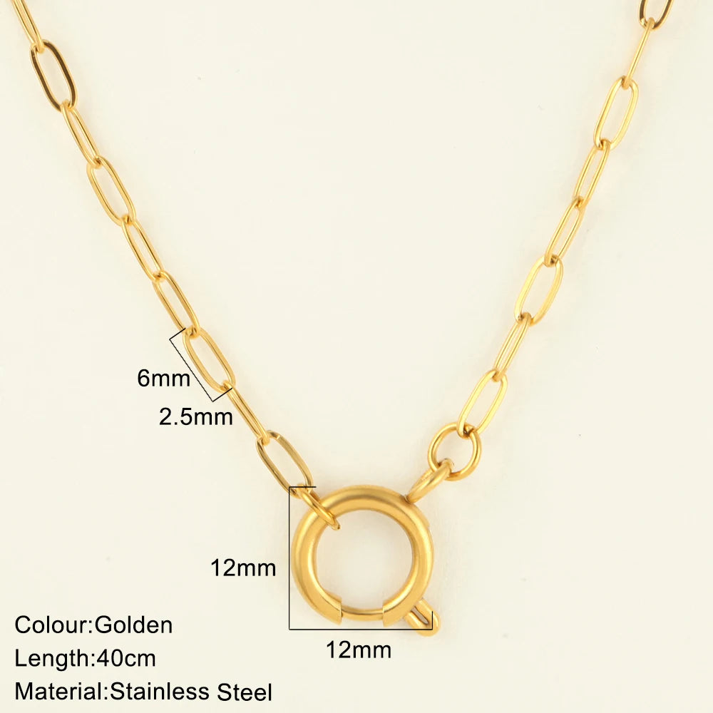 Paperclip Chain Necklace