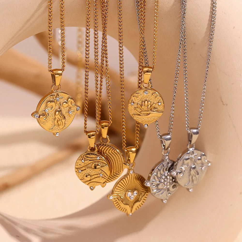 Charm Coin Necklace