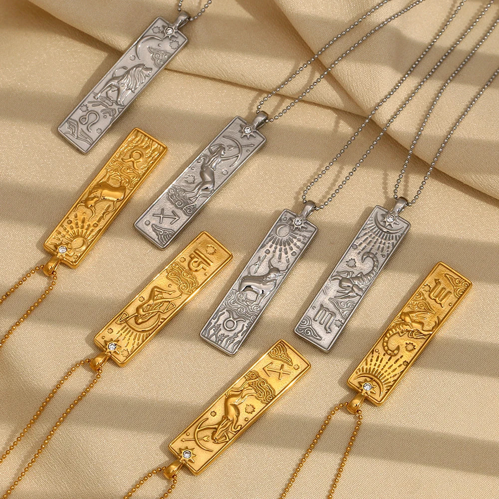 Zodiac Pendant Necklace