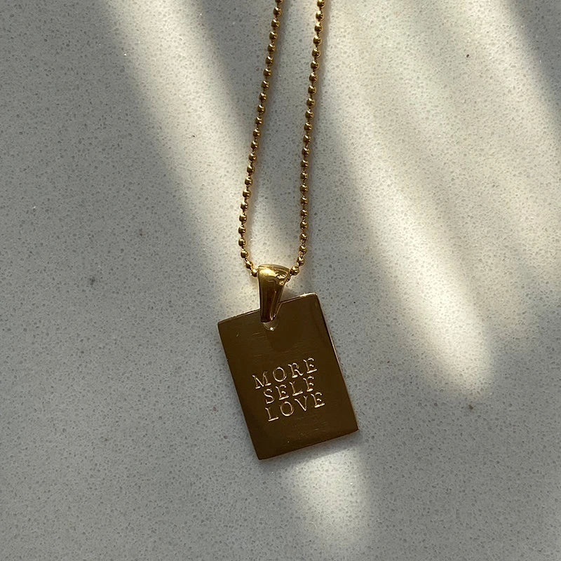 Self Love Pendant Necklace