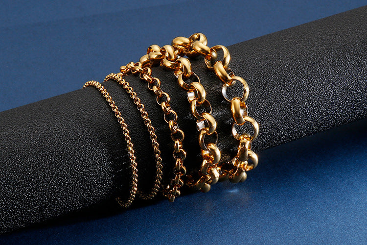 Chunky O-Chain Link Bracelet