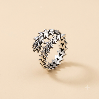 Wirbelsäulen-Statement-Ring
