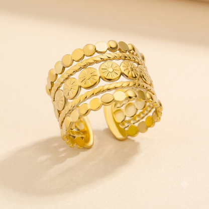 Golden Stack Ring
