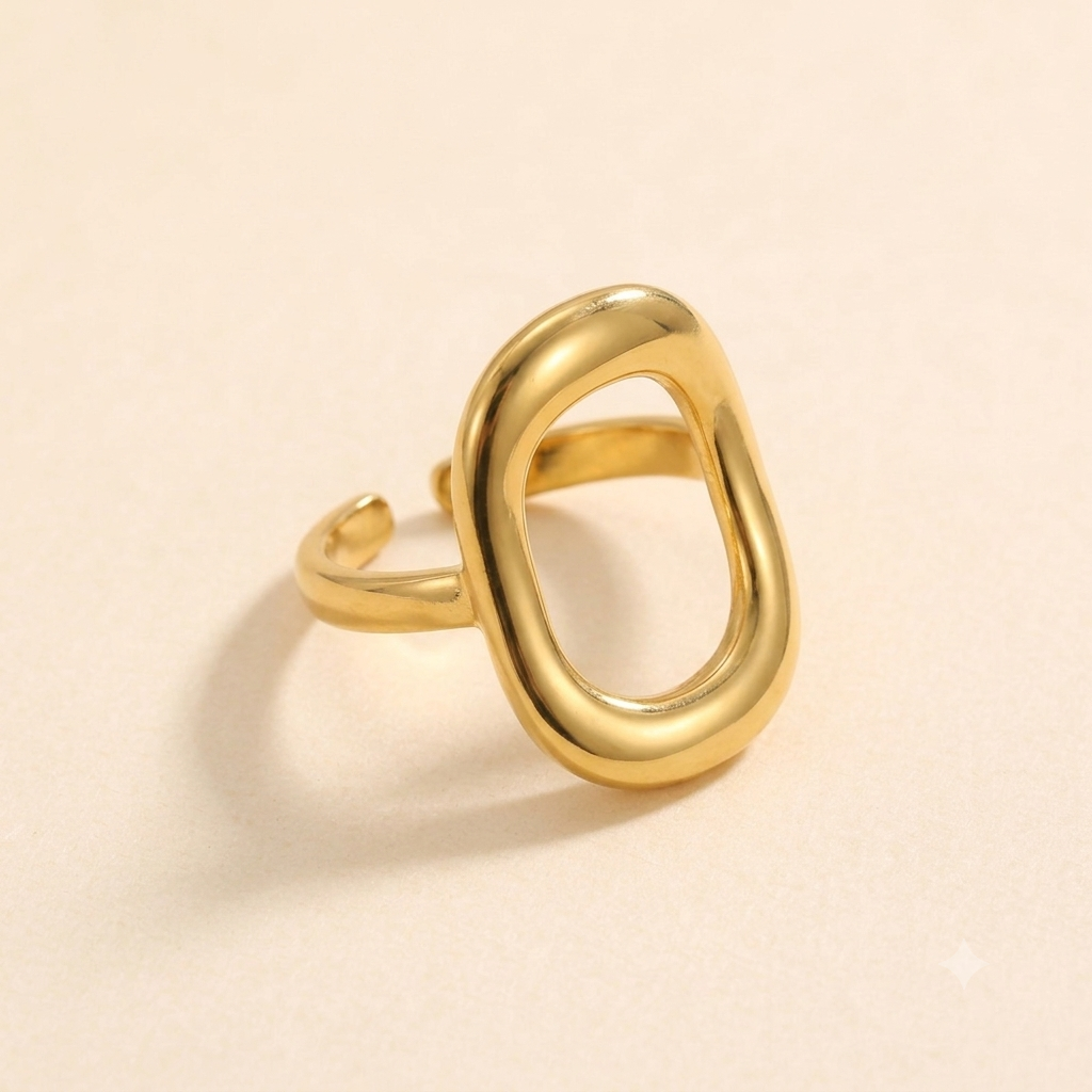Oval Frame Ring