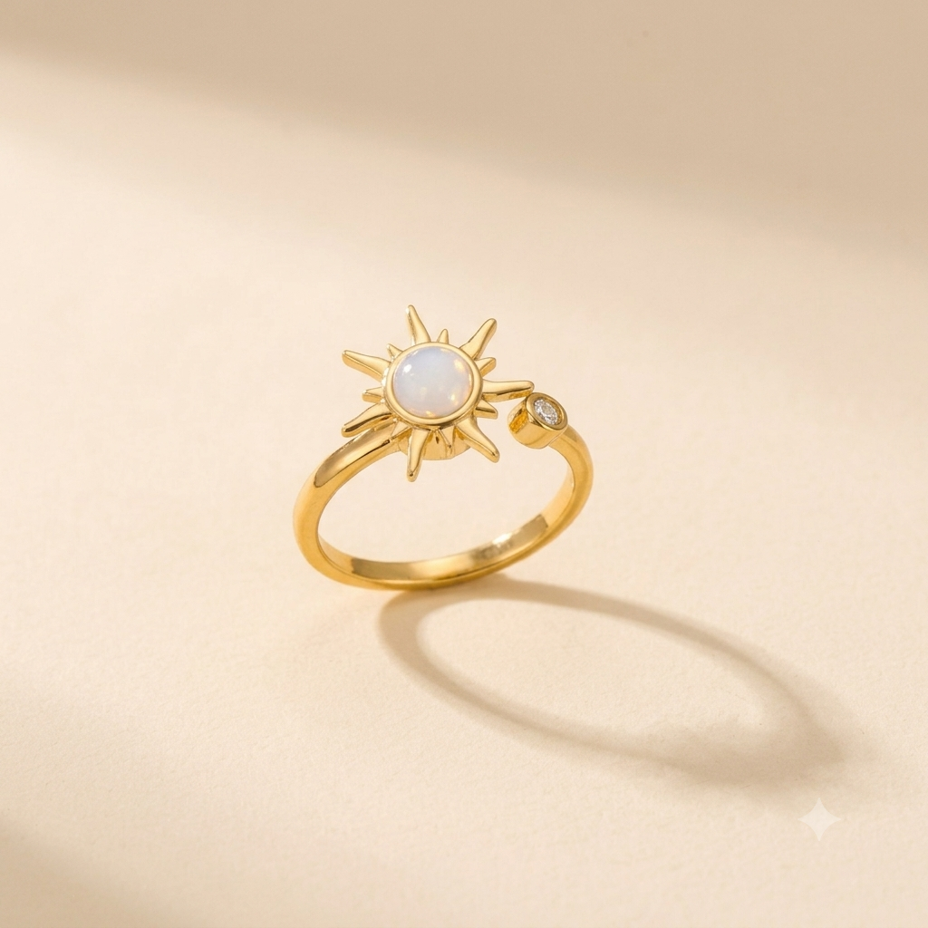 Pearl Sun Ring